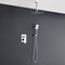 Kibi Cube Pressure Balanced Ceiling Mounted 2-Function Shower System with Rough In Valve - Chrome KSF412CH - alternate 6